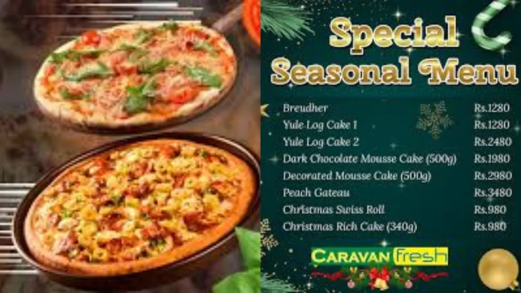 Caravan Menu Update 2025