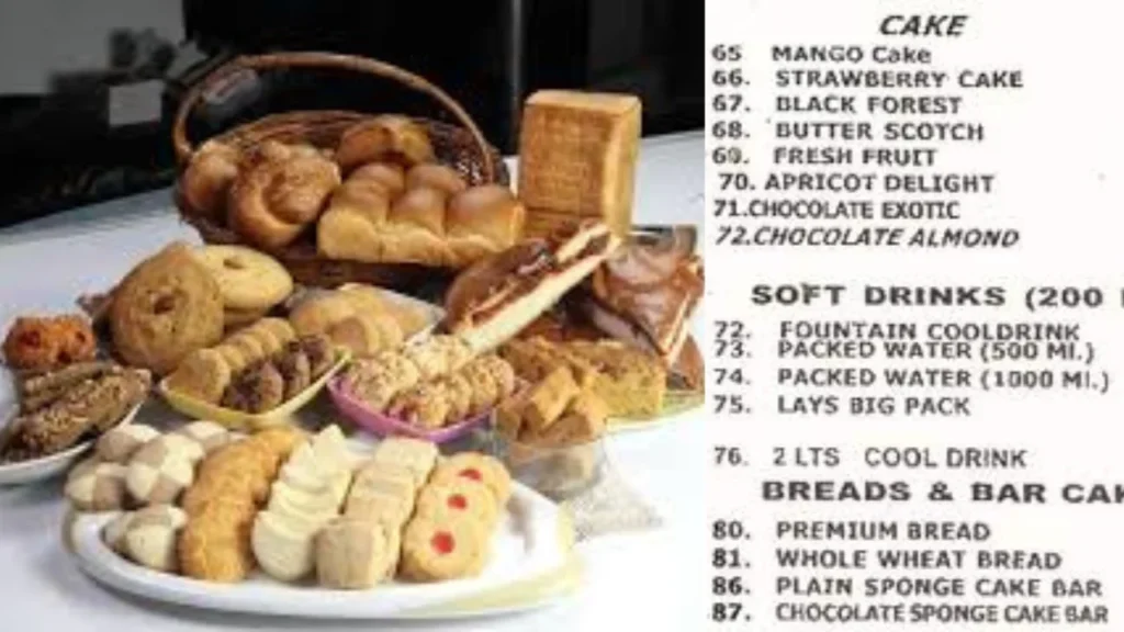 Subhan Bakery Menu Update 2025