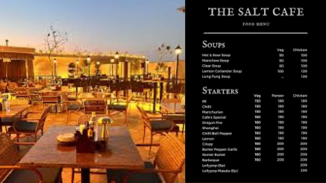 The Salt Cafe Noida Menu