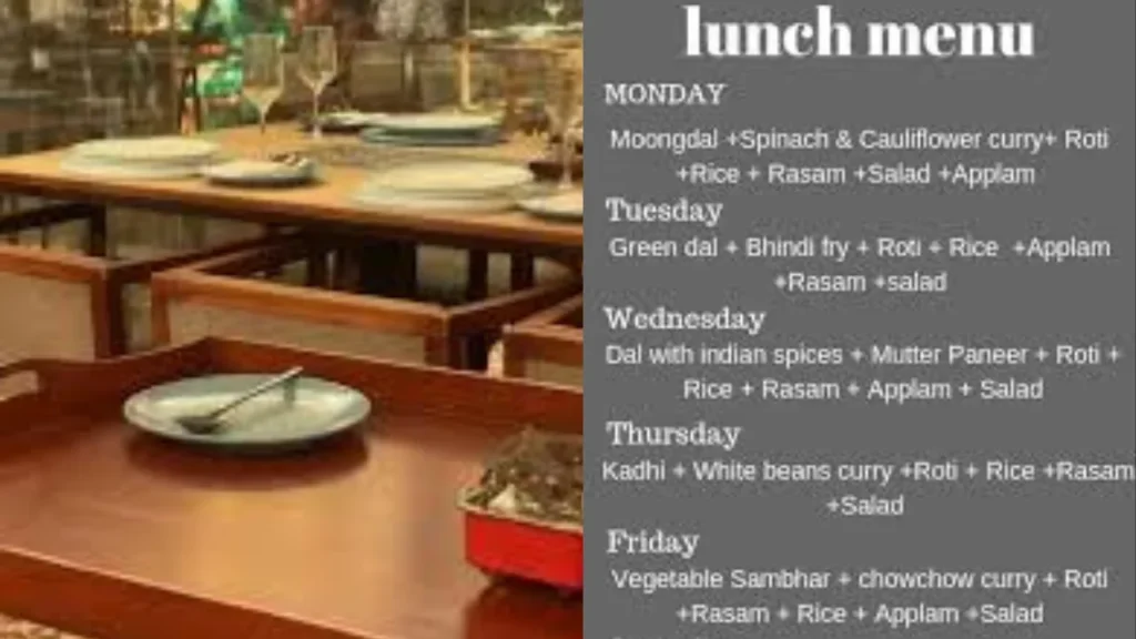 Under the Neem Trees Menu 2025 Update