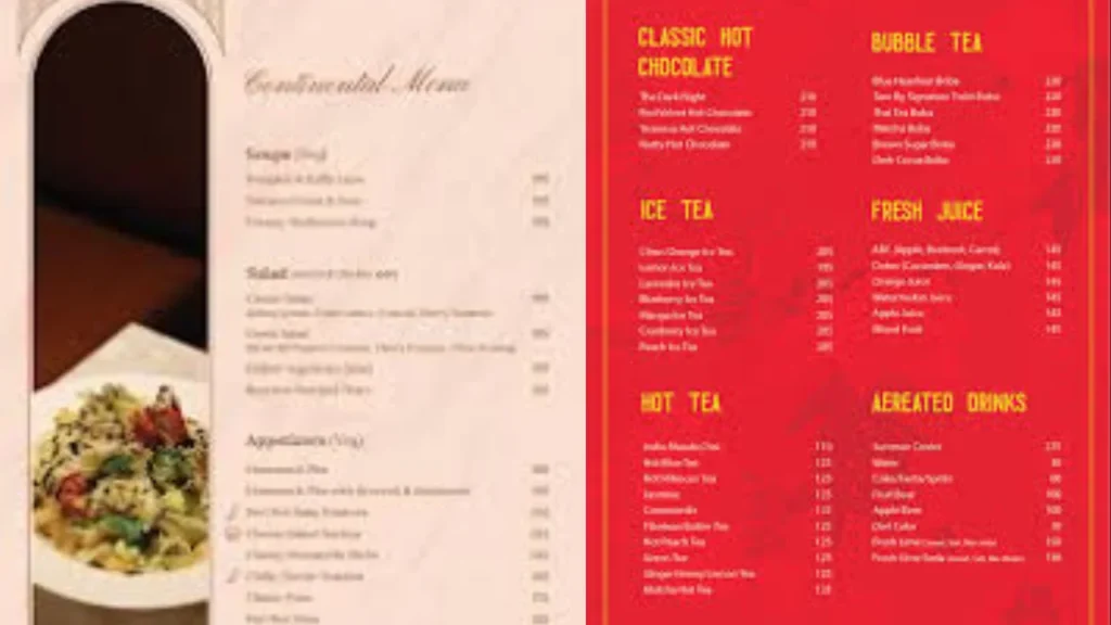 Wongdhen Cafe Menu Update 2025
